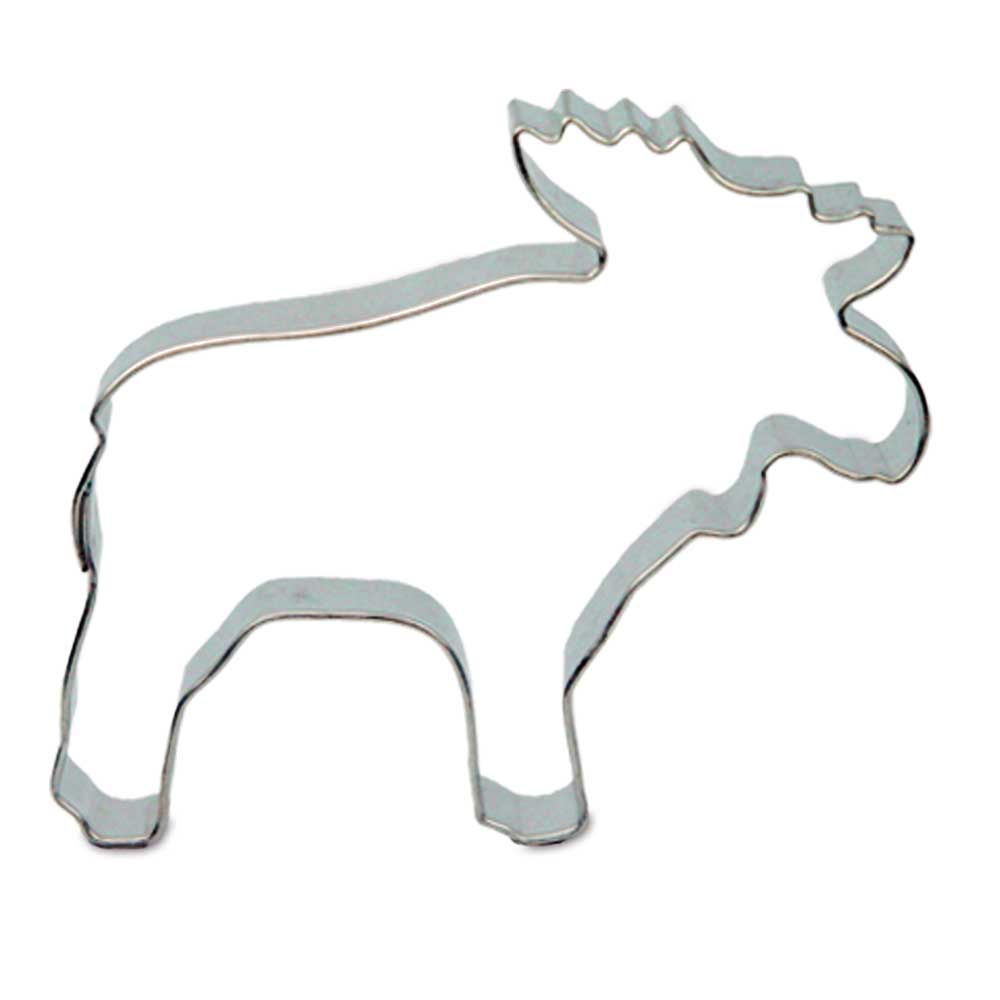 Backförmchen Single-Pack - Weihnachten - Elch 4/0-c