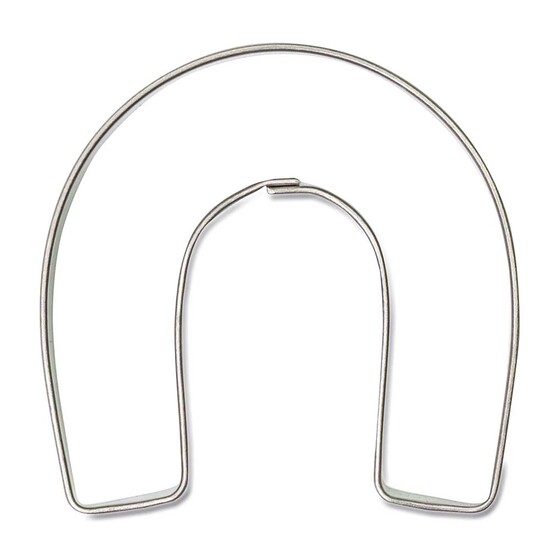 Backförmchen Single-Pack - Weihnachten - Hufeisen 4/0-c