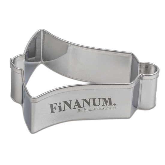 Backförmchen Single-Pack - Weihnachten - Glocke 4/4-c, Lasergravur