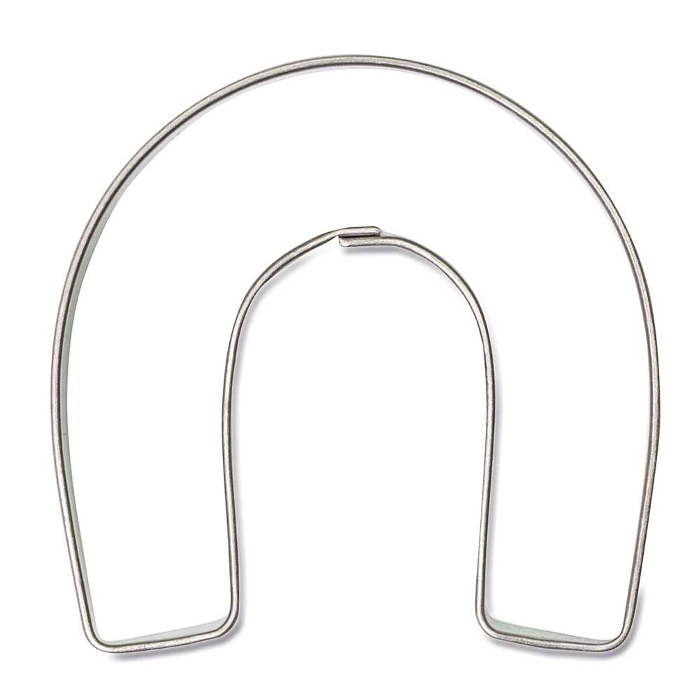 Backförmchen Single-Pack - Weihnachten - Hufeisen 4/4-c, Lasergravur