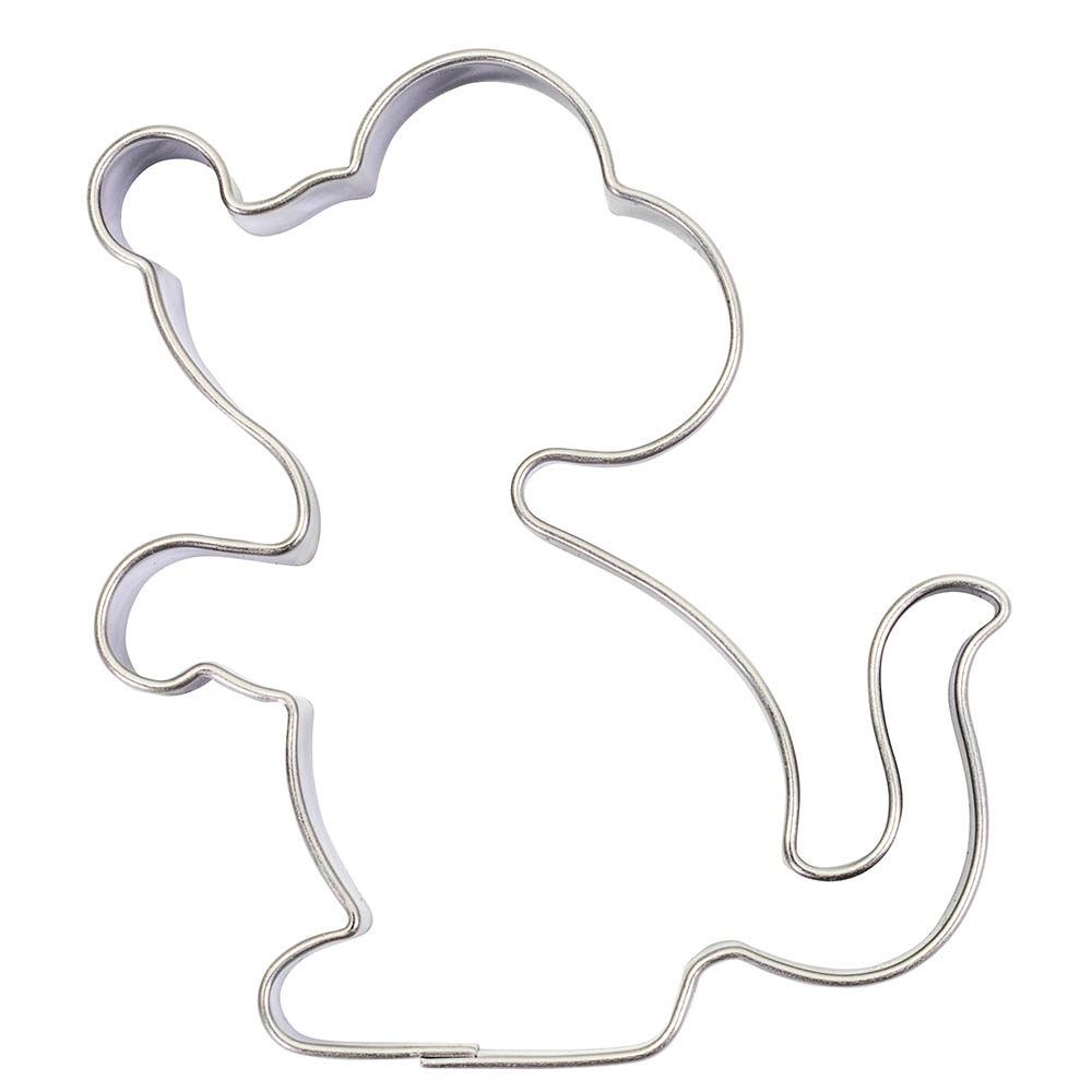 Backförmchen Single-Pack - Maus 4/4-c, Lasergravur