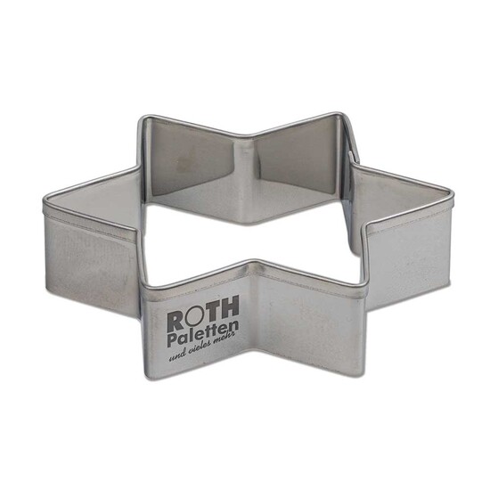 Backförmchen Single-Pack - Weihnachten - Stern 4/4-c, Lasergravur