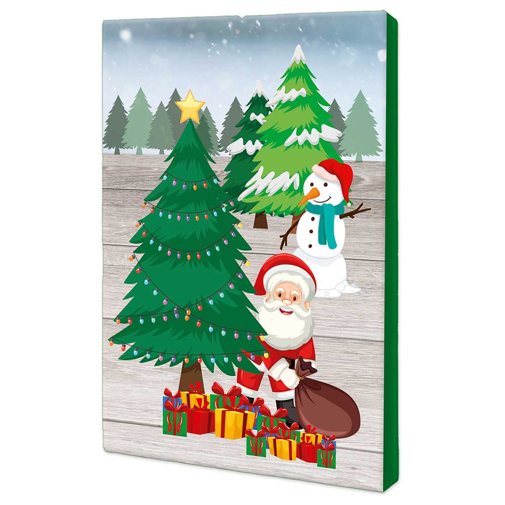 Backförmchen mit Rezeptblock Weihnachtsherz - in weihnachtlicher Mappe (mit 2c-Logoeindruck)