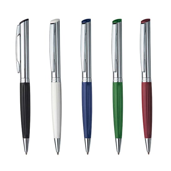 Stempelschreiber - Diagonal Wave - weiß