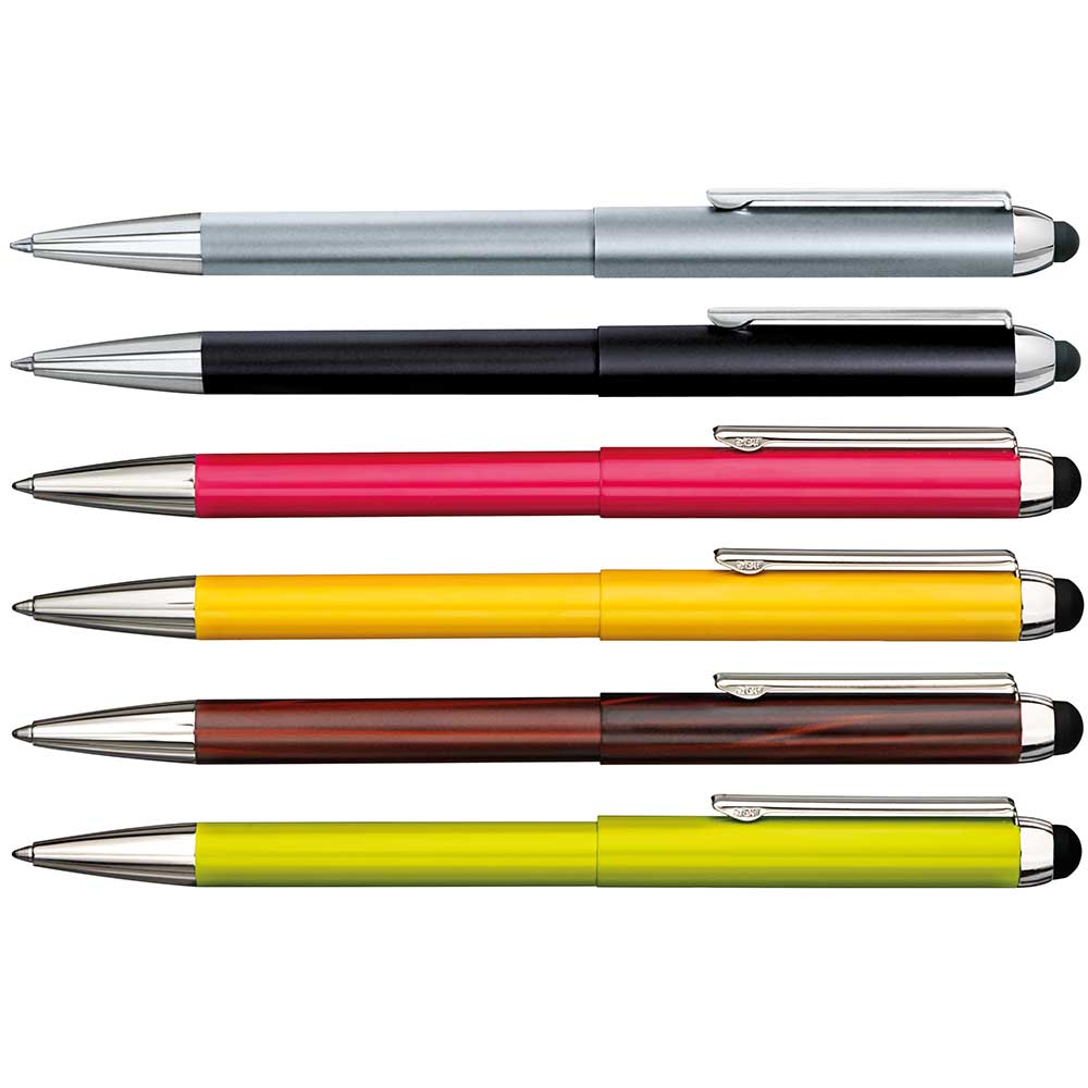Stempelschreiber - Stamp&Touch Pen - 3 in 1 - gelb