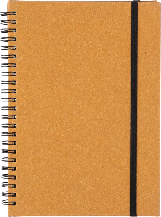 Notizbuch aus recyceltem Leder A5 Egon Original