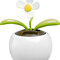 Solar-Blume aus Kunststoff Annaliese