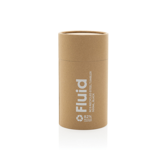 Fluid Becher aus RCS-zertifiziert recyceltem Stahl, 500ml