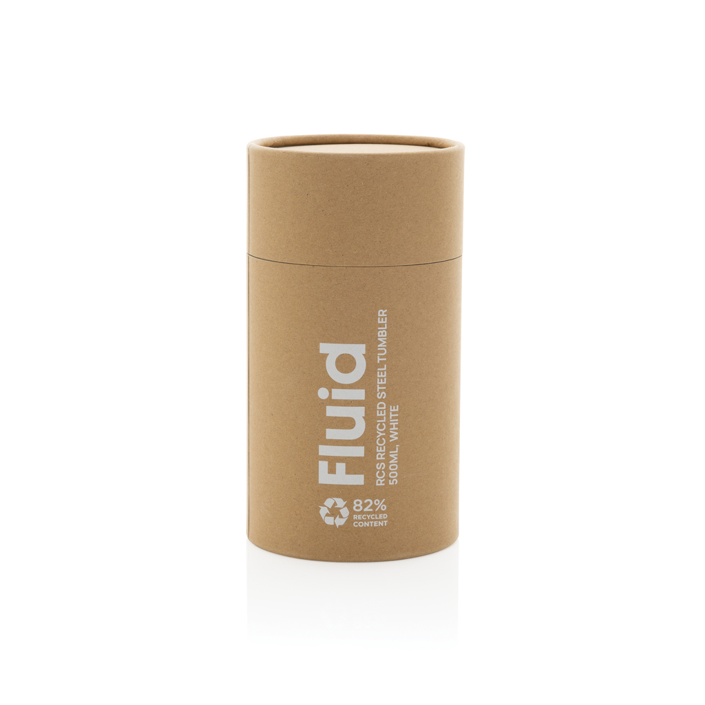 Fluid Becher aus RCS-zertifiziert recyceltem Stahl, 500ml