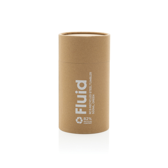 Fluid Becher aus RCS-zertifiziert recyceltem Stahl, 500ml