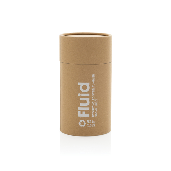 Fluid Becher aus RCS-zertifiziert recyceltem Stahl, 500ml