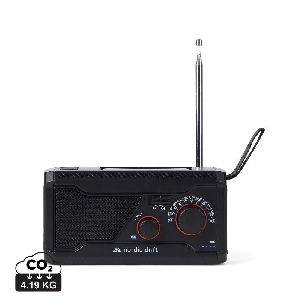 Nordic Drift Titan IPX4 multifunktionales Radio 4000mAh