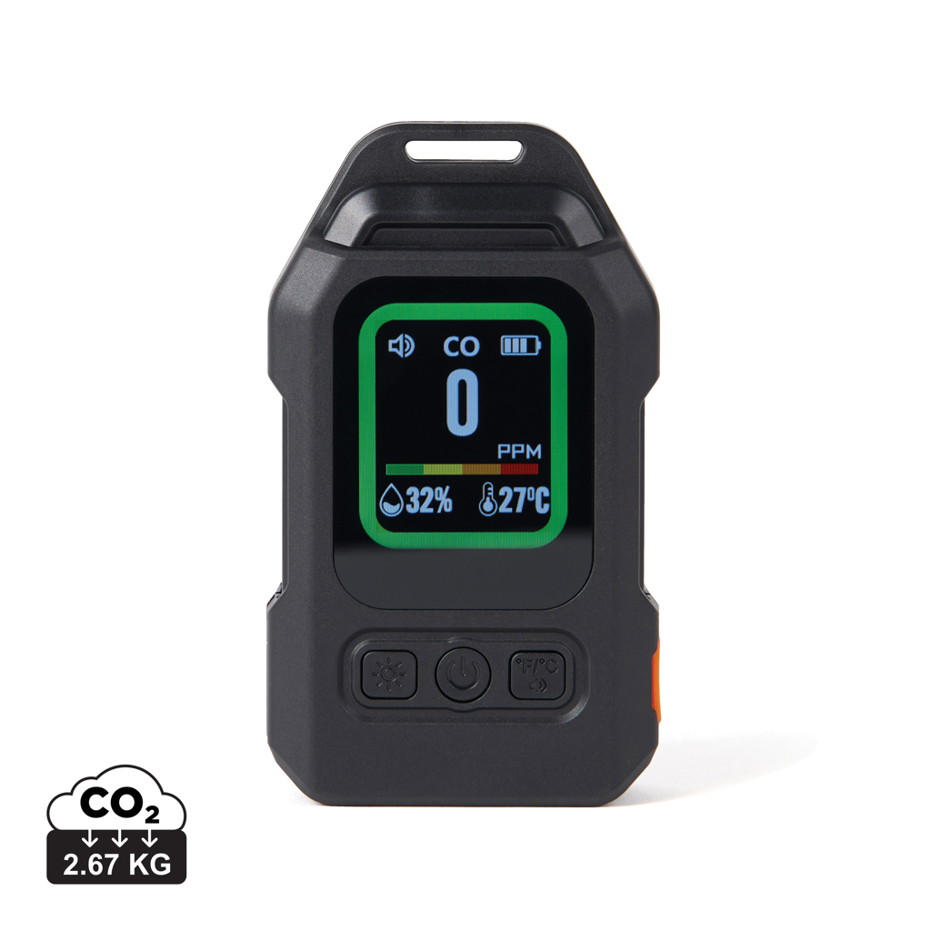 Nordic Drift Everest tragbarer CO-Detektor mit LED & Alarm