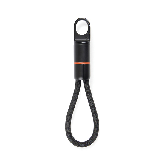 Nordic Drift Everest USB-C 60W-Schnellladekabel m. Karabiner