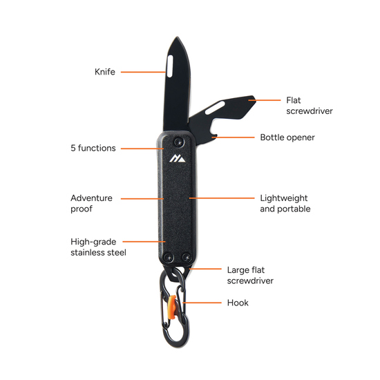 Nordic Drift Adventure Keychain Tool