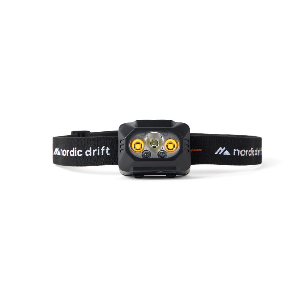Nordic Drift Everest High-Performance Stirnlampe Dual-Power