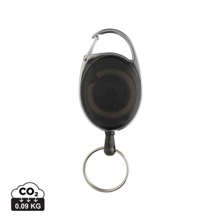 Roller-Clip-Schlüsselanhänger aus RCS recyceltem ABS