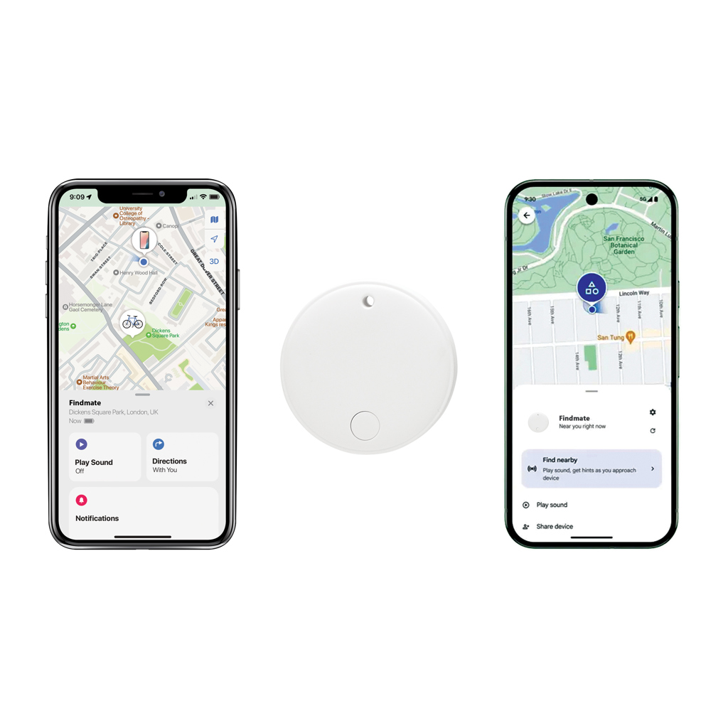 Findmate Dual IPX5 Artikel-Finder aus RCS recyceltem ABS