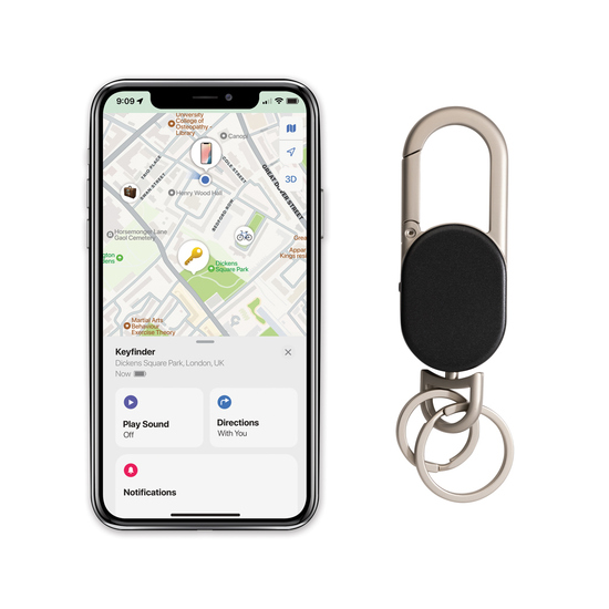 Schlüsselanhänger Keyfinder mit weltweiter Ortung und USB-C