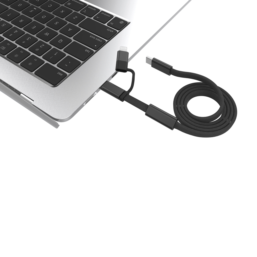 Arc RCS 60W 120cm 2-in-1 Schnellladekabel