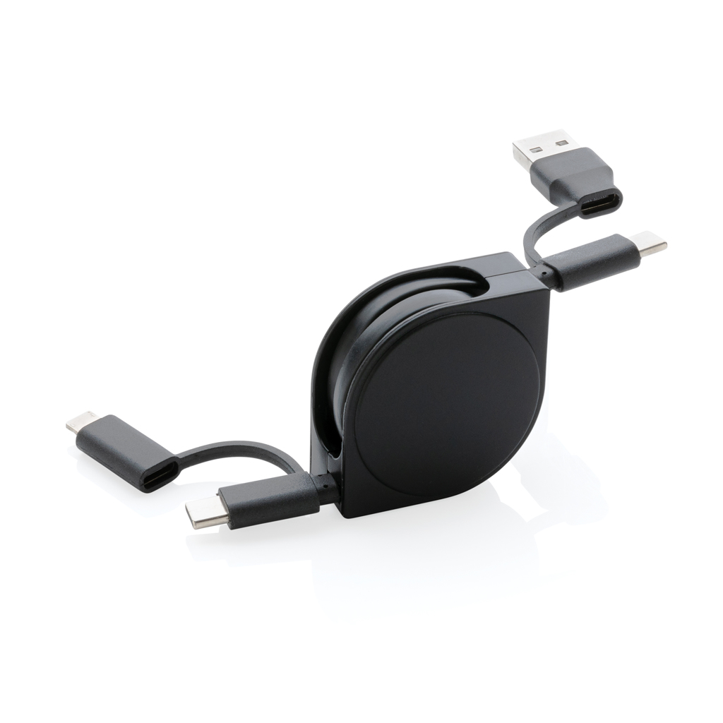 4-in-1 Kabel aus TPE und RCS Standard recyceltem Kunststoff