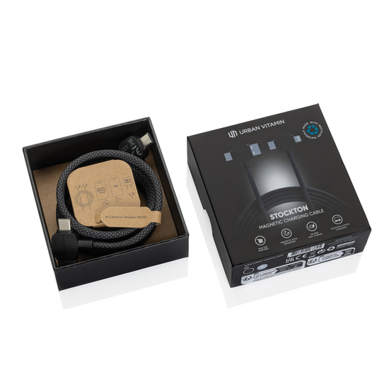 Urban Vitamin Stockton 65W magnet. Kabel RCS recyc. TPE/PET