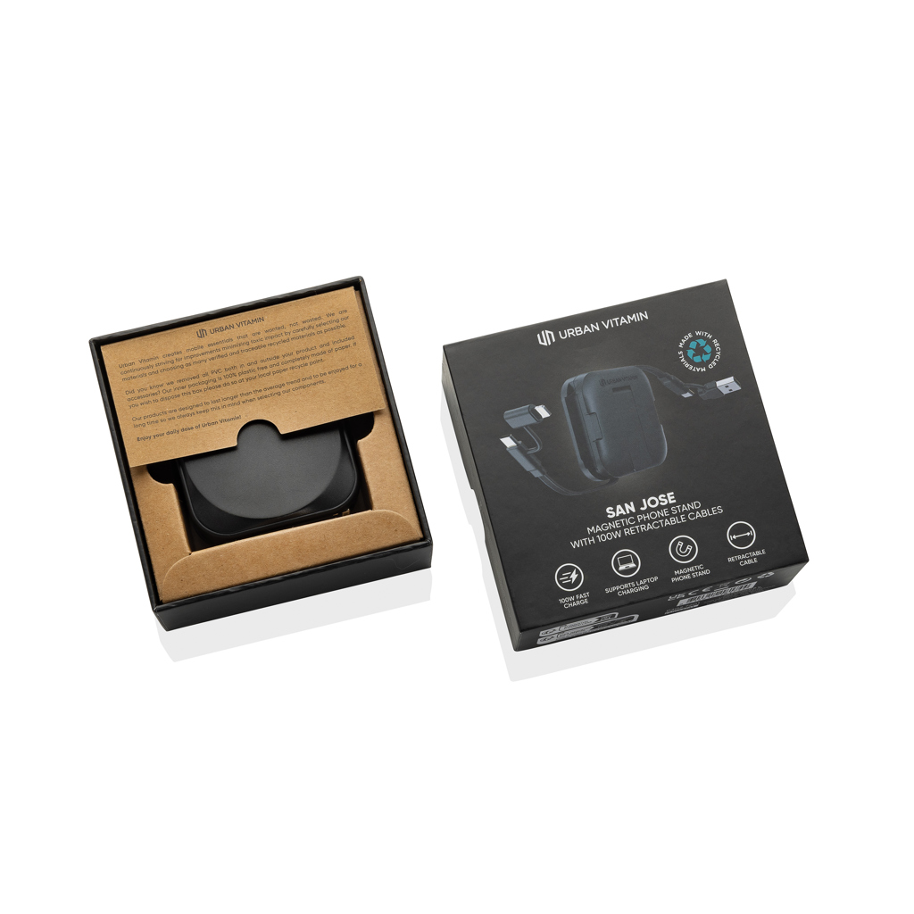 Urban Vitamin San Jose 100W-Halter mit einziehbarem Kabel