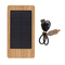 Sunwick 10.000mah Bambus Solar Powerbank