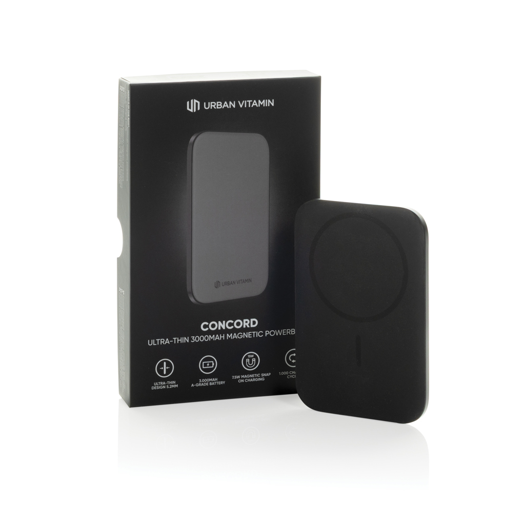 Urban Vitamin Concord ultradünne RCS Powerbank mit 3000mAh
