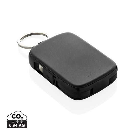 Nexo RCS Key-Chain-Powerbank 2.000mAh mit integr. Kabeln
