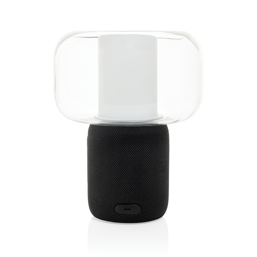 Lux 10W Lautsprecherlampe aus RCS recyceltem Kunststoff