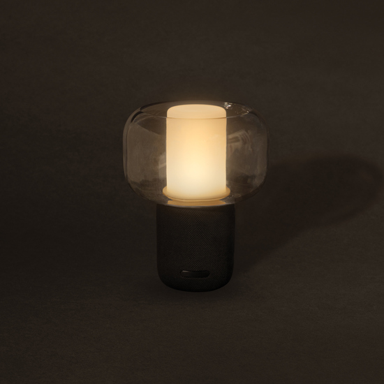 Lux 10W Lautsprecherlampe aus RCS recyceltem Kunststoff