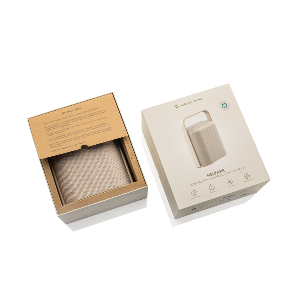 Urban Vitamin Newark 10W RCS Speaker mit entnehmb. Batterie