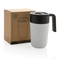 GRS recycelte PP und Stainless Steel Tasse mit Griff
