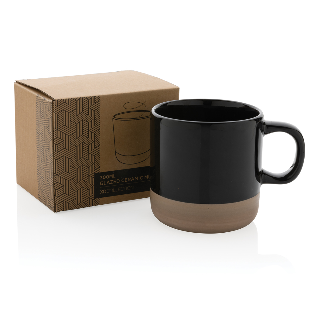 Becher aus glasiertem Keramik, 300ml