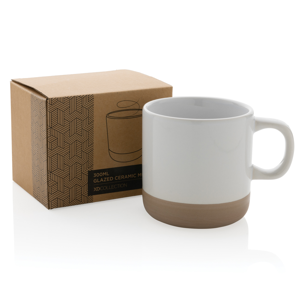 Becher aus glasiertem Keramik, 300ml