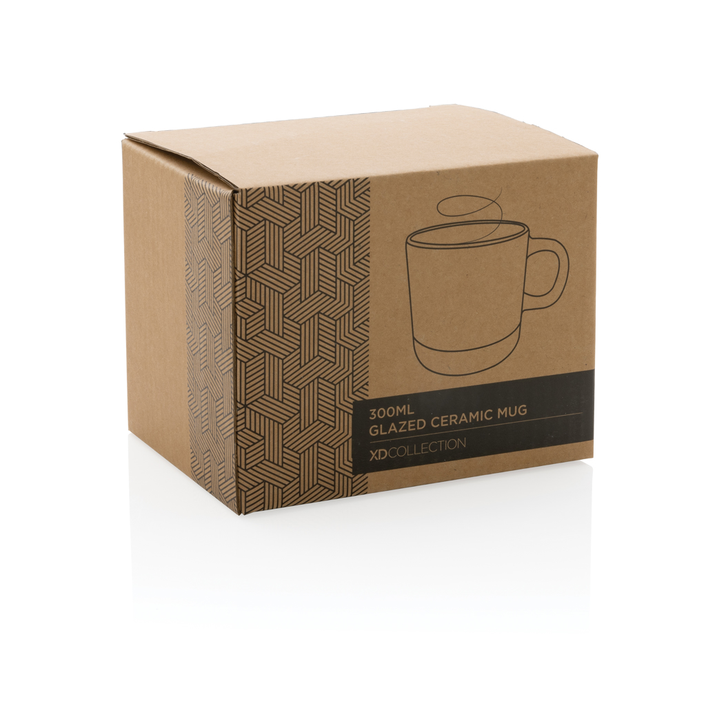Becher aus glasiertem Keramik, 300ml