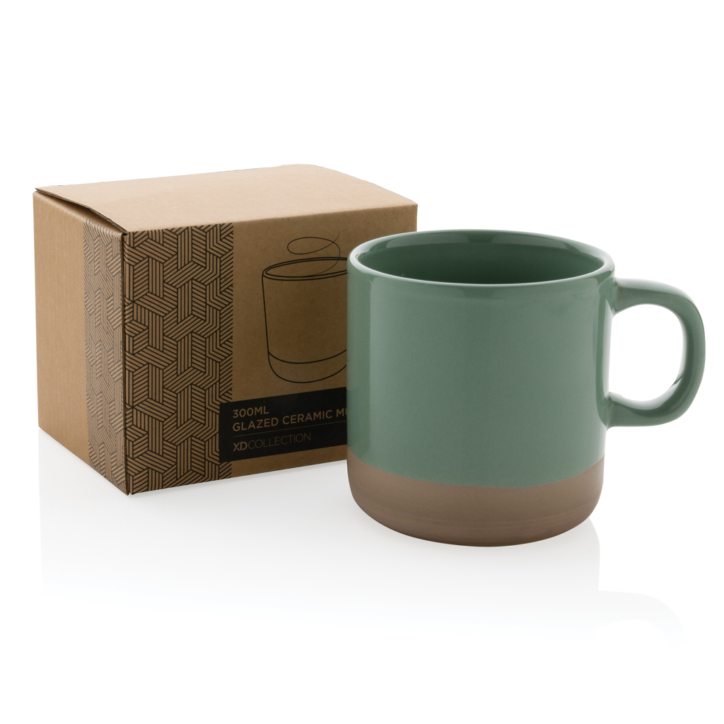 Becher aus glasiertem Keramik, 300ml