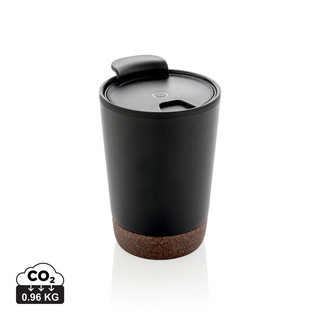 RCS recycelter Edelstahl-Kaffeebecher mit Kork