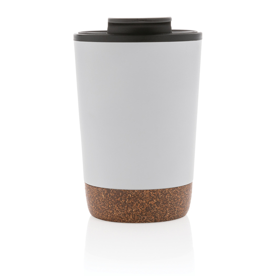 RCS recycelter Edelstahl-Kaffeebecher mit Kork