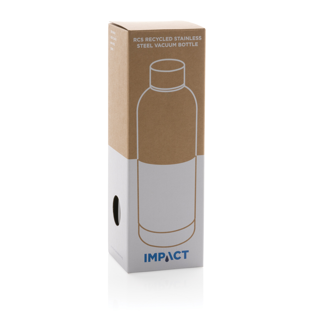 Impact Vakuumflasche aus RCS recyceltem Stainless-Steel