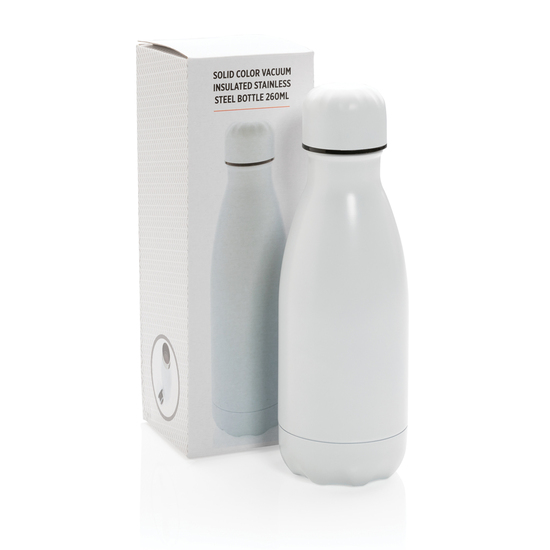 Solid Color Vakuum Stainless-Steel Flasche 260ml