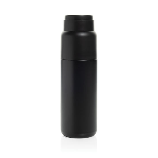 Thermocup RCS – recycelte Thermosflasche mit Becher, 500ml
