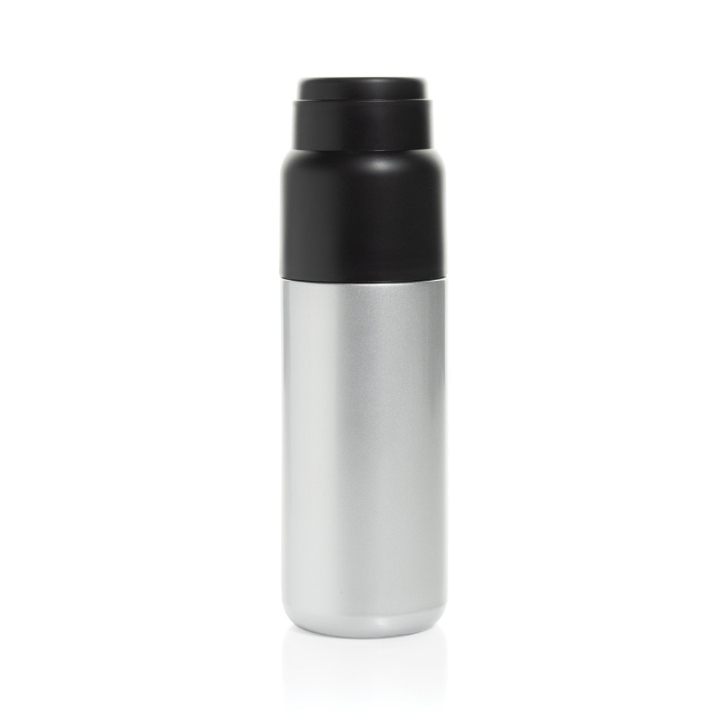 Thermocup RCS – recycelte Thermosflasche mit Becher, 500ml
