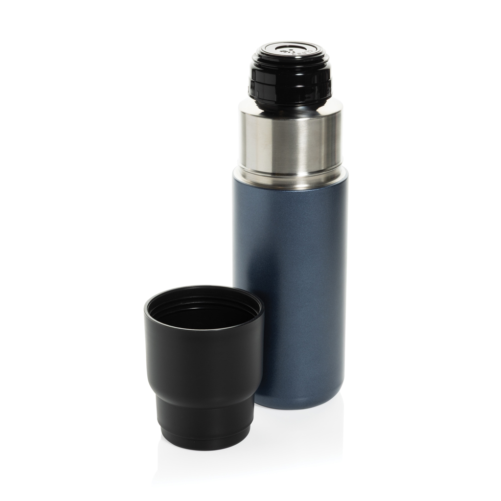 Thermocup RCS – recycelte Thermosflasche mit Becher, 500ml