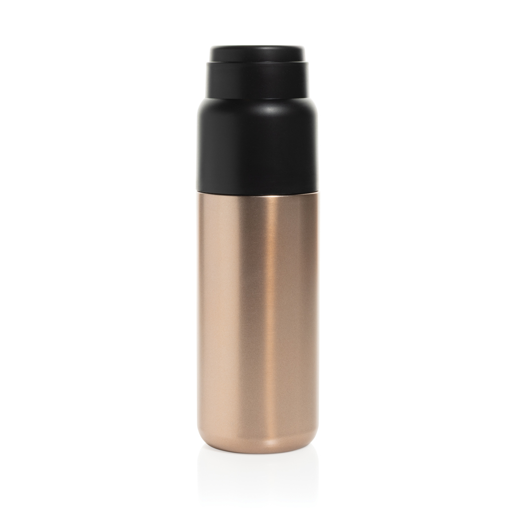 Thermocup RCS – recycelte Thermosflasche mit Becher, 500ml