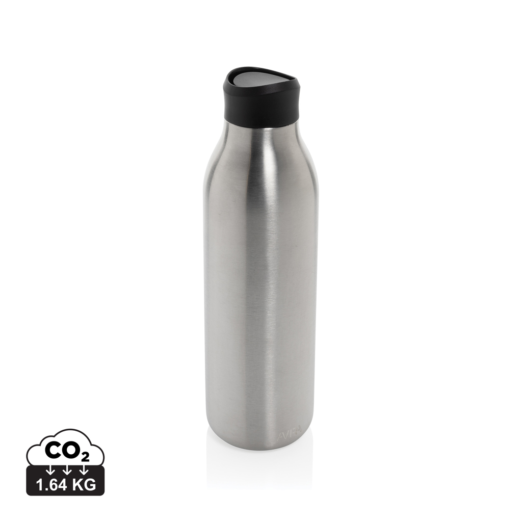 Avira Alok 360 Klick-Wasserflasche aus RCS rec. Stahl, 600ml