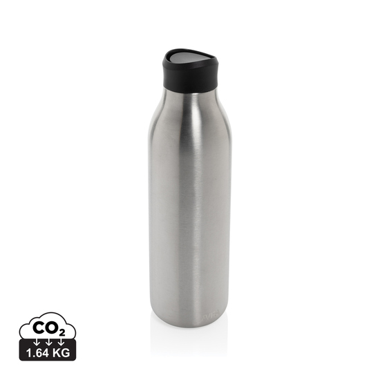 Avira Alok 360 Klick-Wasserflasche aus RCS rec. Stahl, 600ml