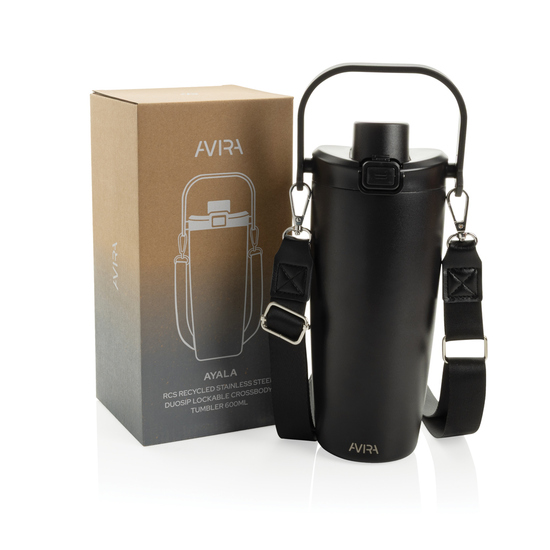 Avira Ayala Crossbody Duosip Becher aus RCS rec. Stahl