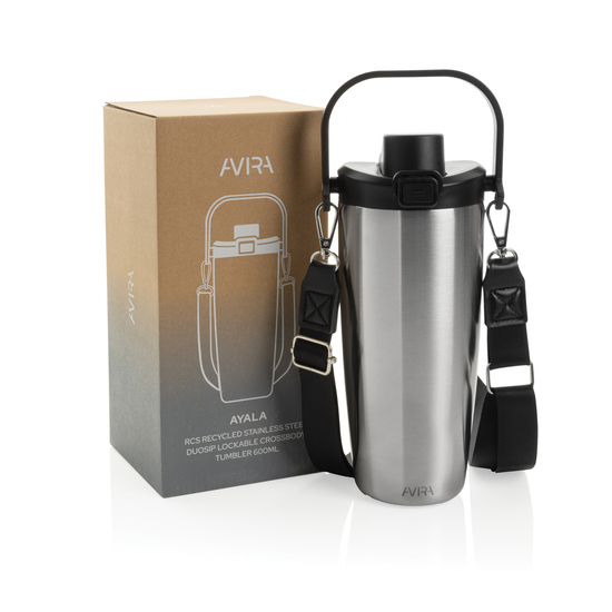 Avira Ayala Crossbody Duosip Becher aus RCS rec. Stahl